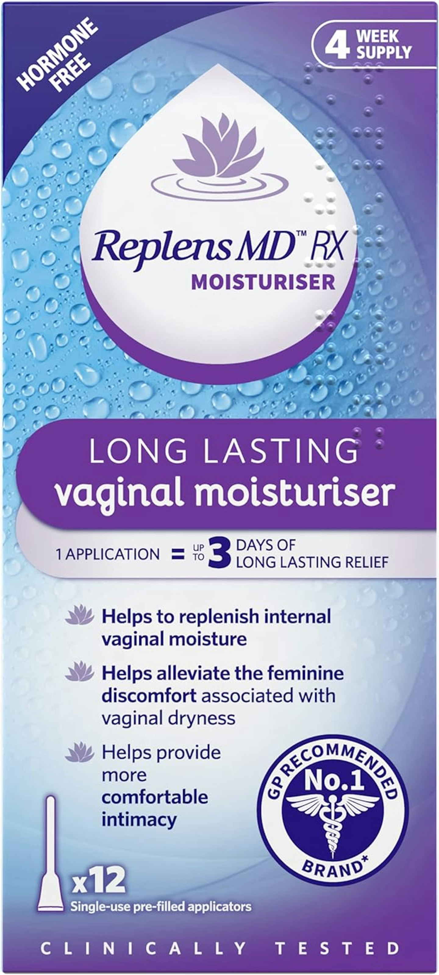 Replens Long Lasting Vaginal Moisturiser