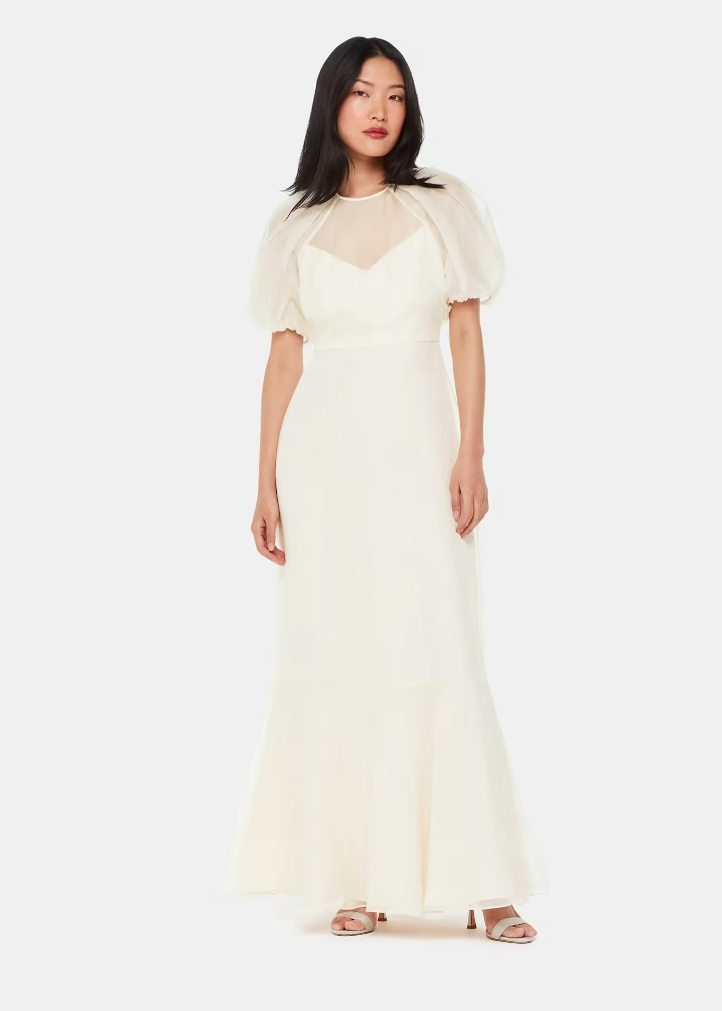 Whistles Sabrina Silk Wedding Dress