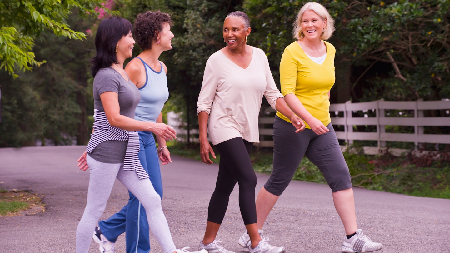 Group of women walking