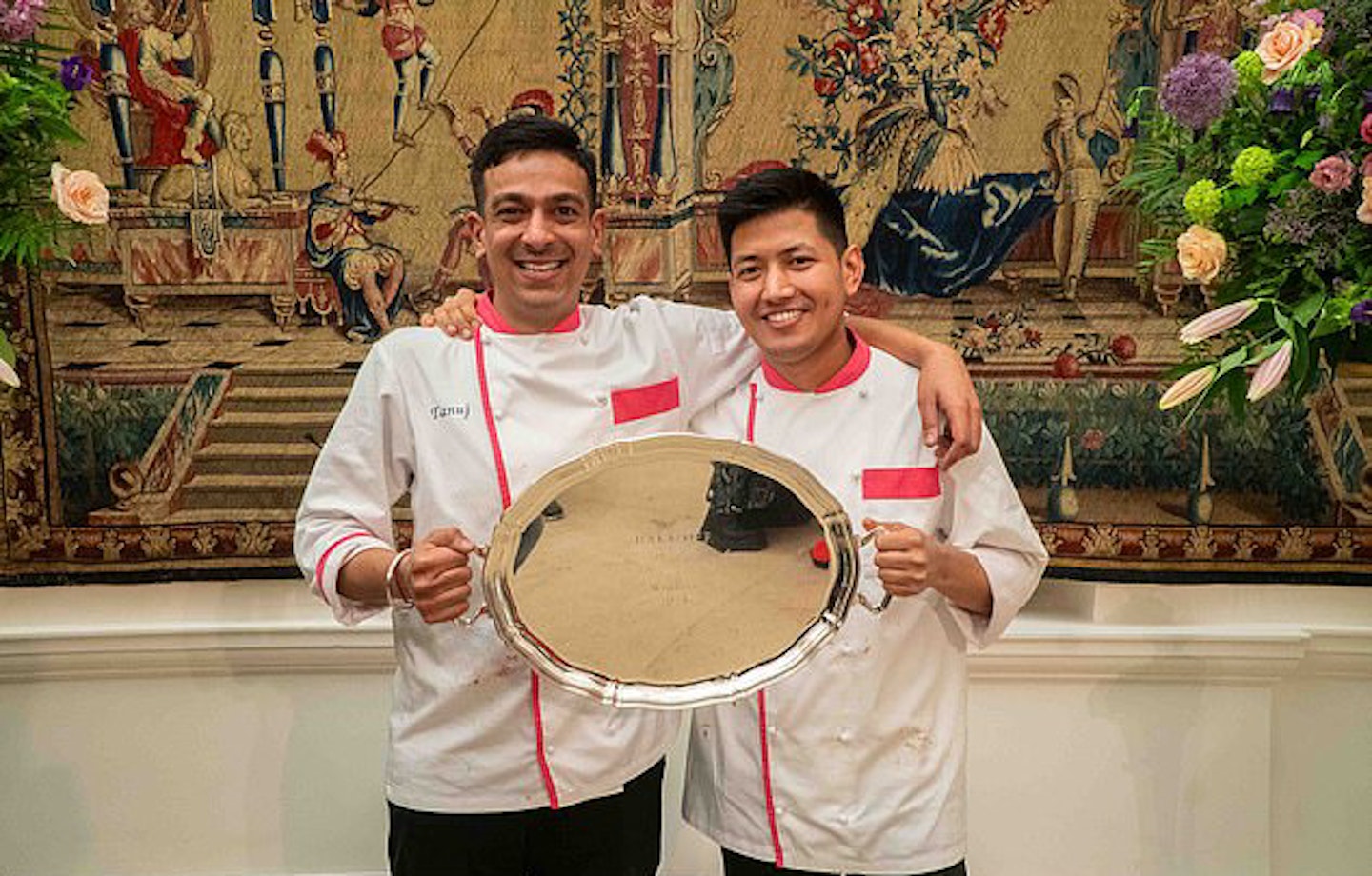 Taunt and Narayan, winners of Bake Off: The Professionals 2024