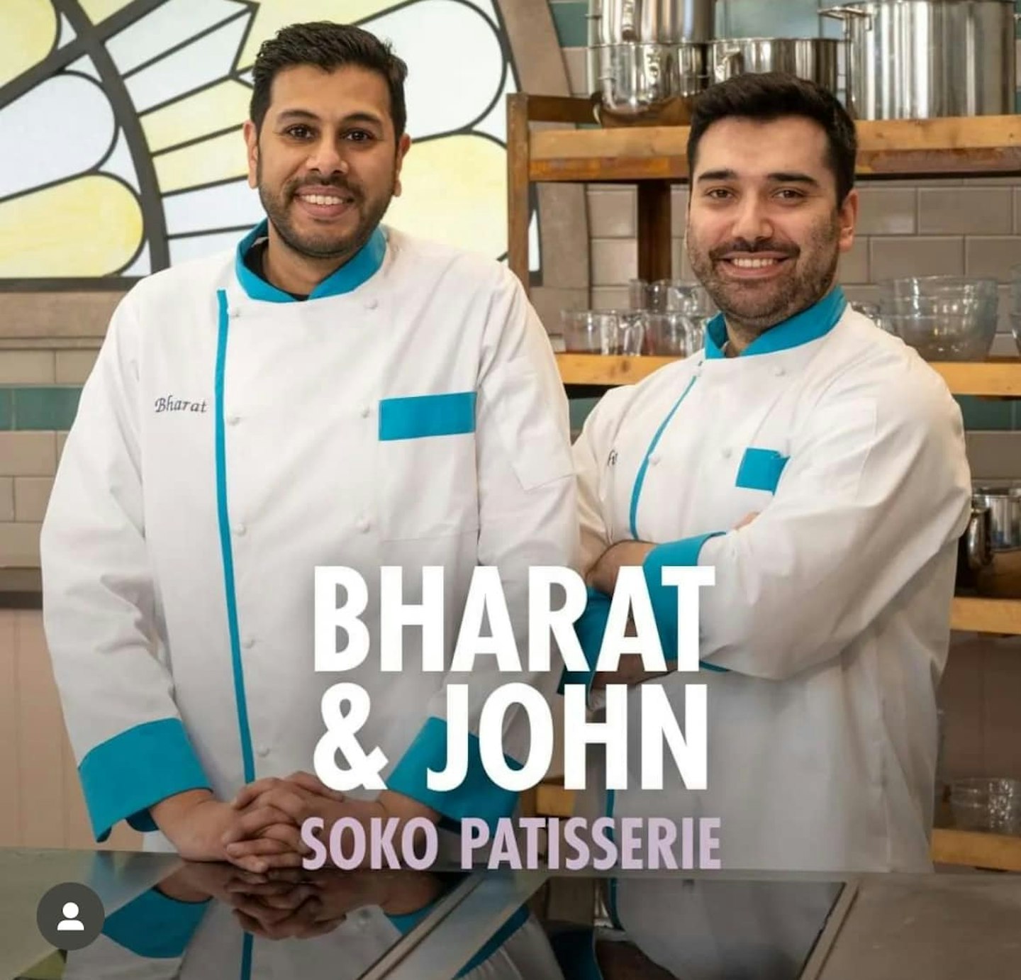 Bharat and John Bake Off The Professionals