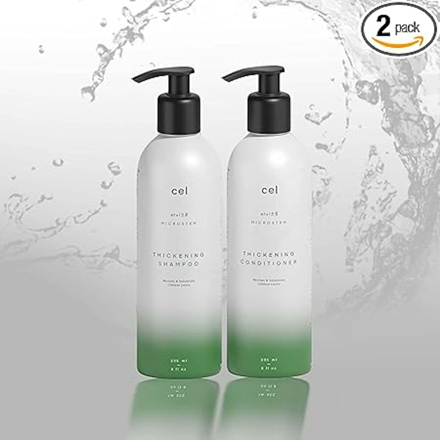 Cel Microstem Natural Hair Thickening Shampoo & Conditioner Set