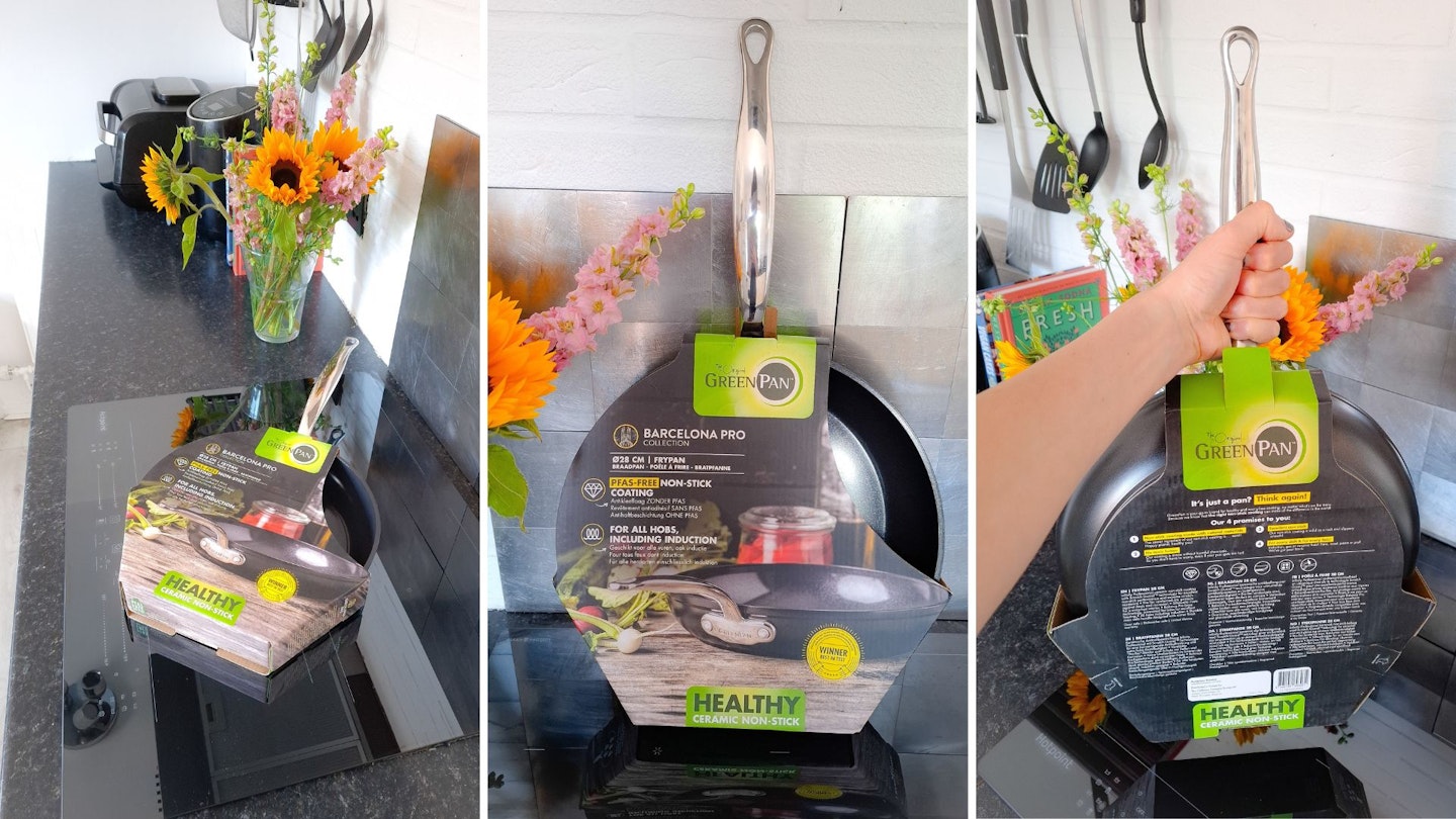 GreenPan Barcelona Pro 28cm Frying Pan tried and tested