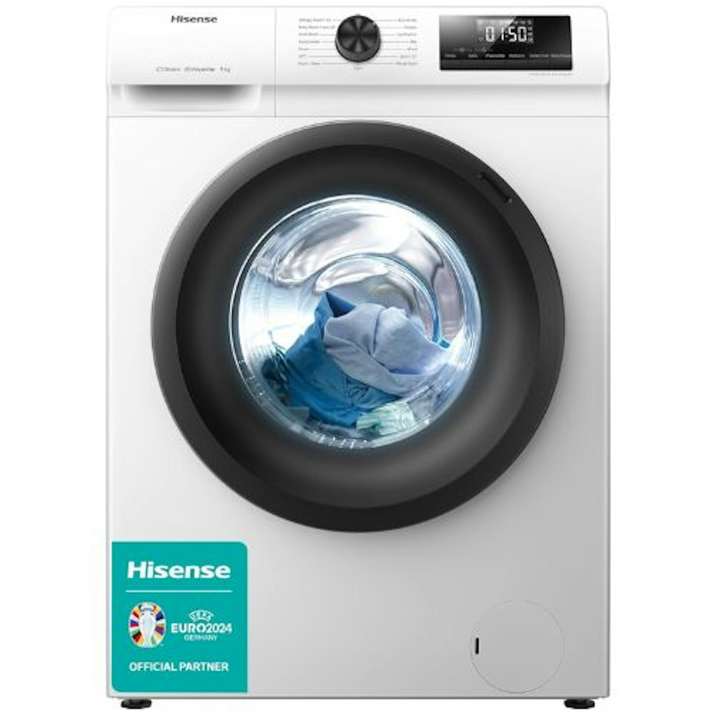 Hisense WFQP9014EVM Freestanding Washing Machine