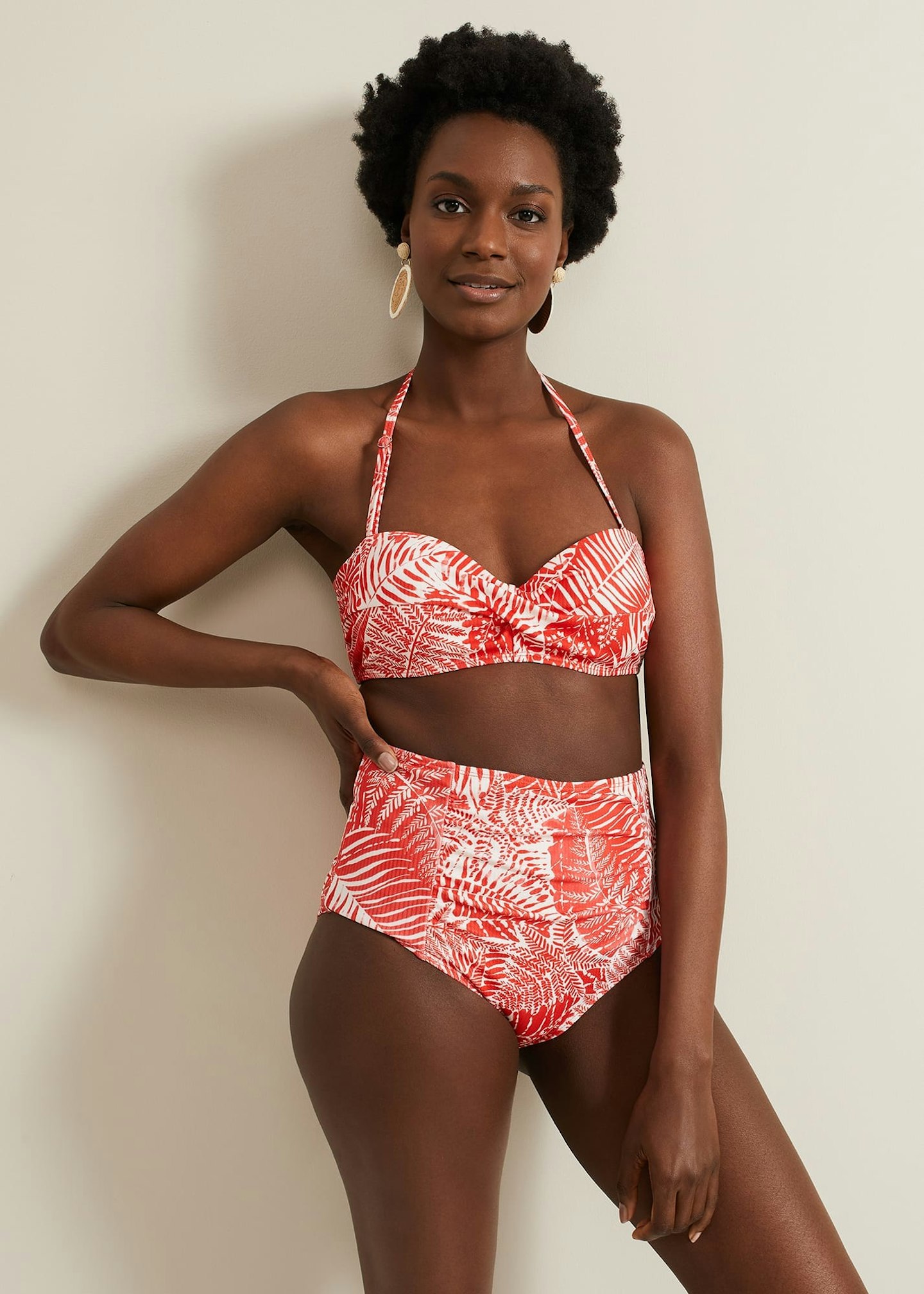 Phase Eight Red Fern Bikini 