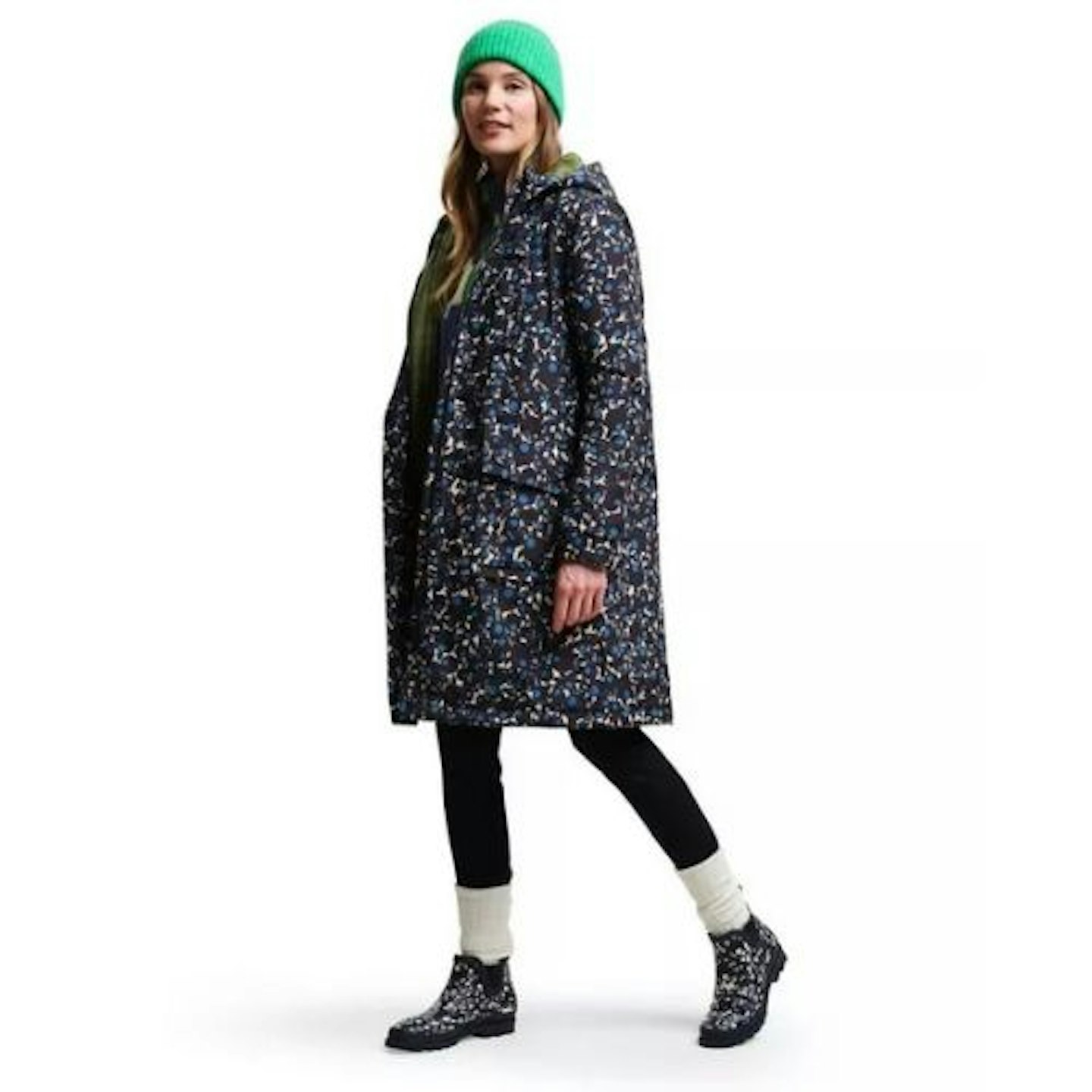 Regatta-Orla-Kiely-Longline-Waterproof-Jacket