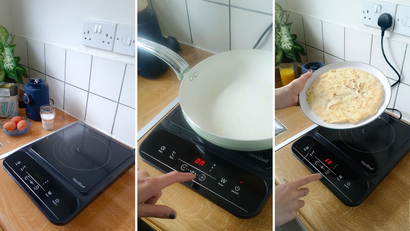 Vonshef Single Induction Hob tried and tested