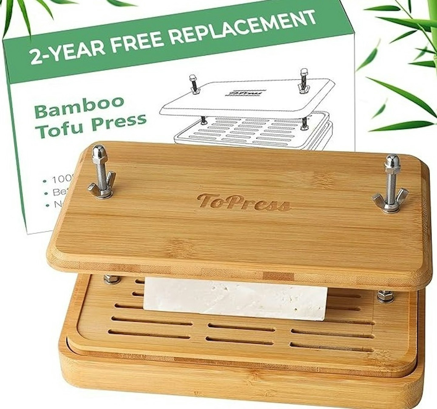 YARKOR Bamboo tofu Press