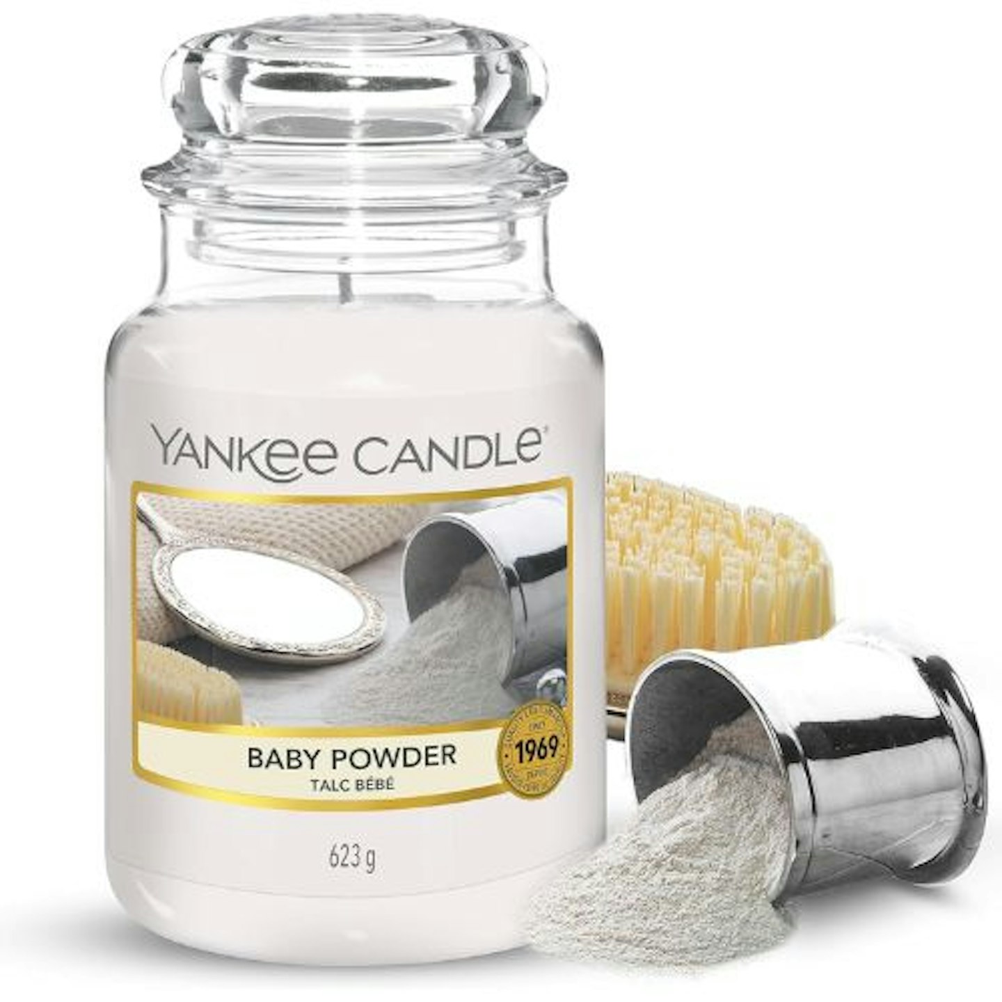 Yankee Candle Baby Powder Jar Candle