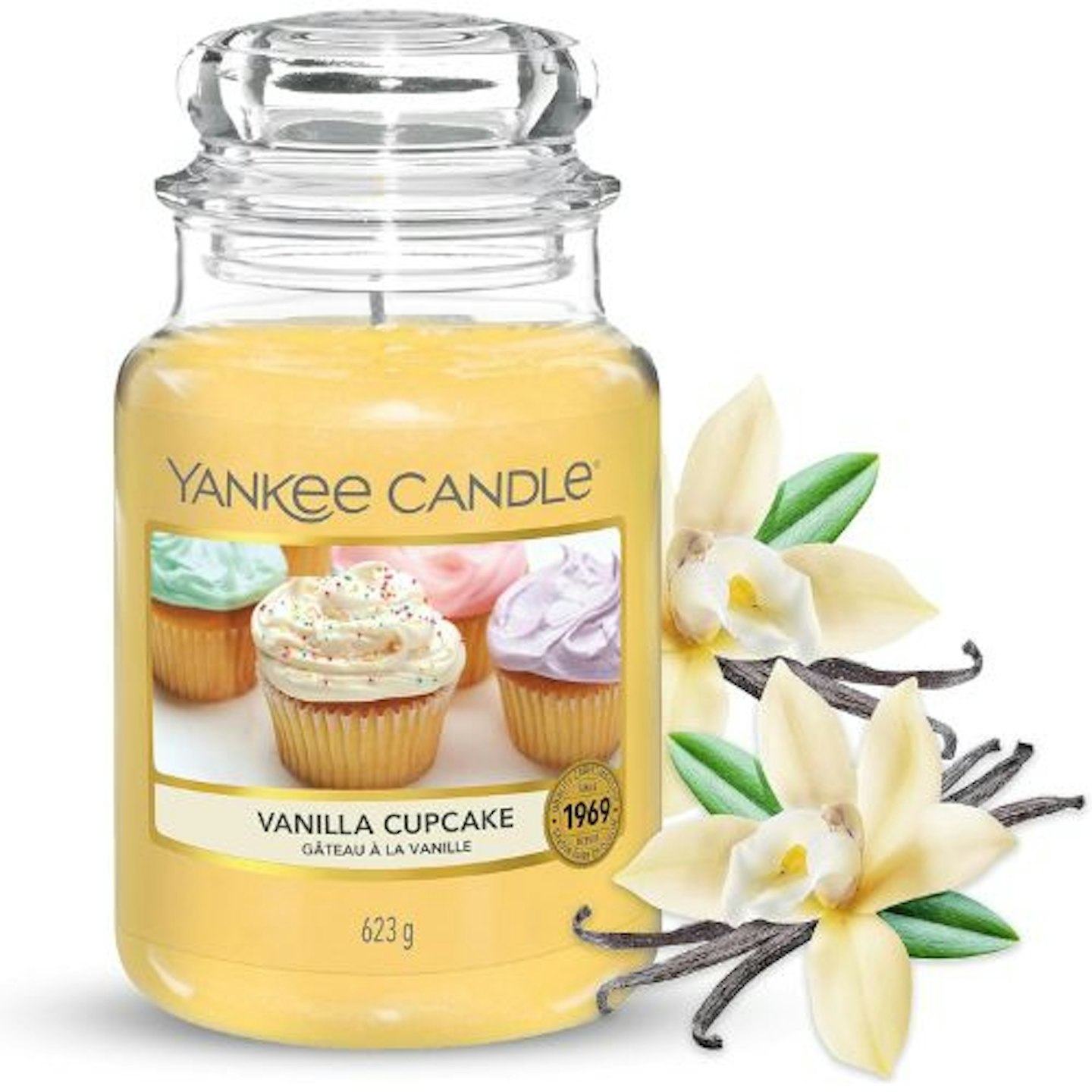 Yankee Candle Vanilla Cupcake Jar Candle