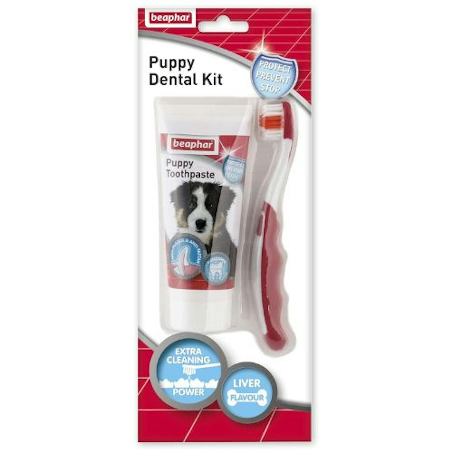 Beaphar Toothbrush & Toothpaste Kit for Puppies