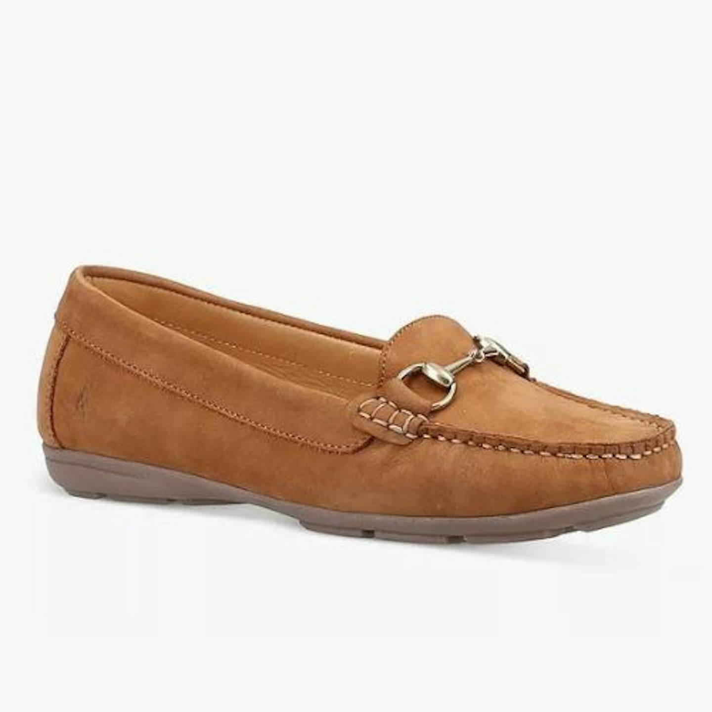 Hush Puppies Molly Snaffle Nubuck Leather Loafers