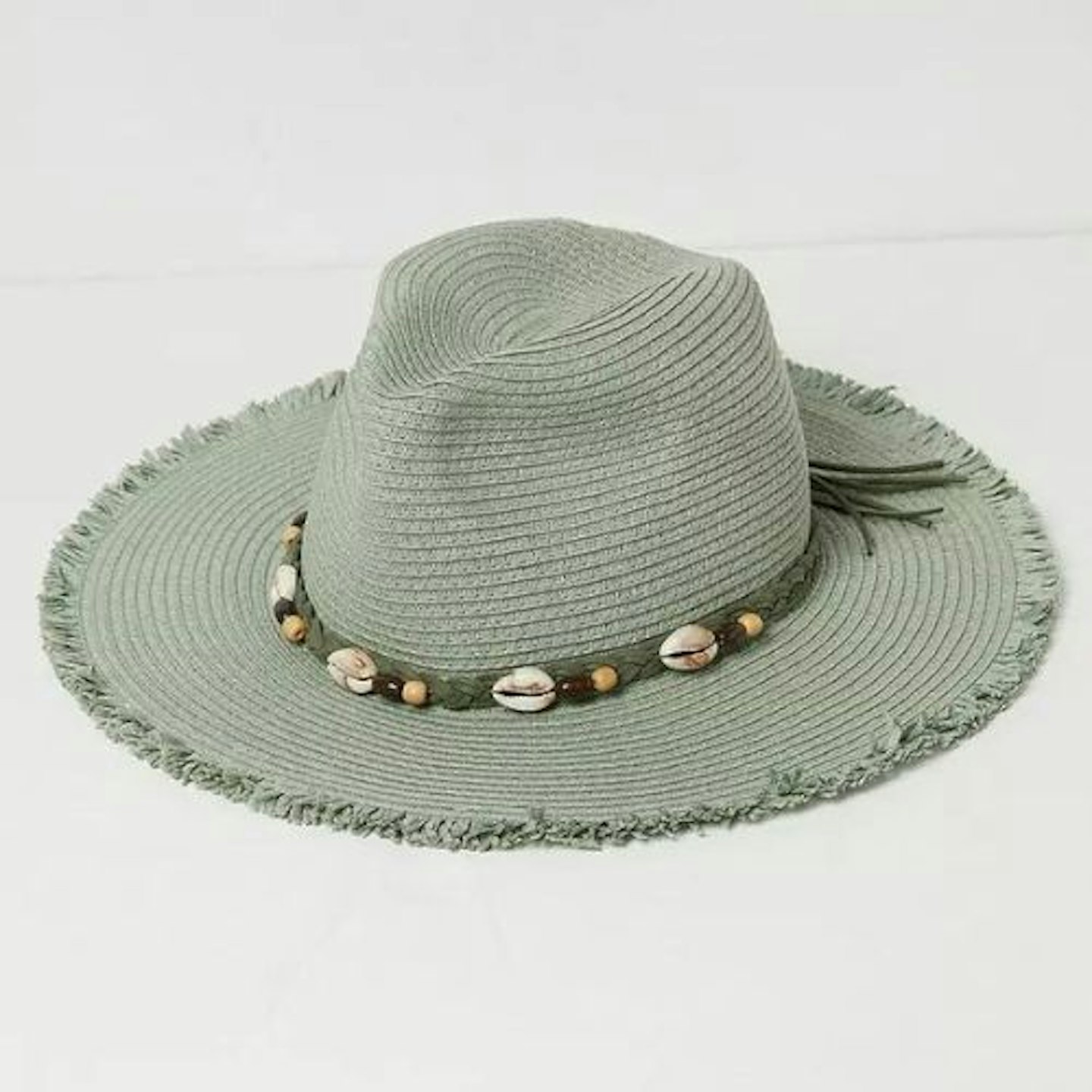 Raw Edge Fedora Hat