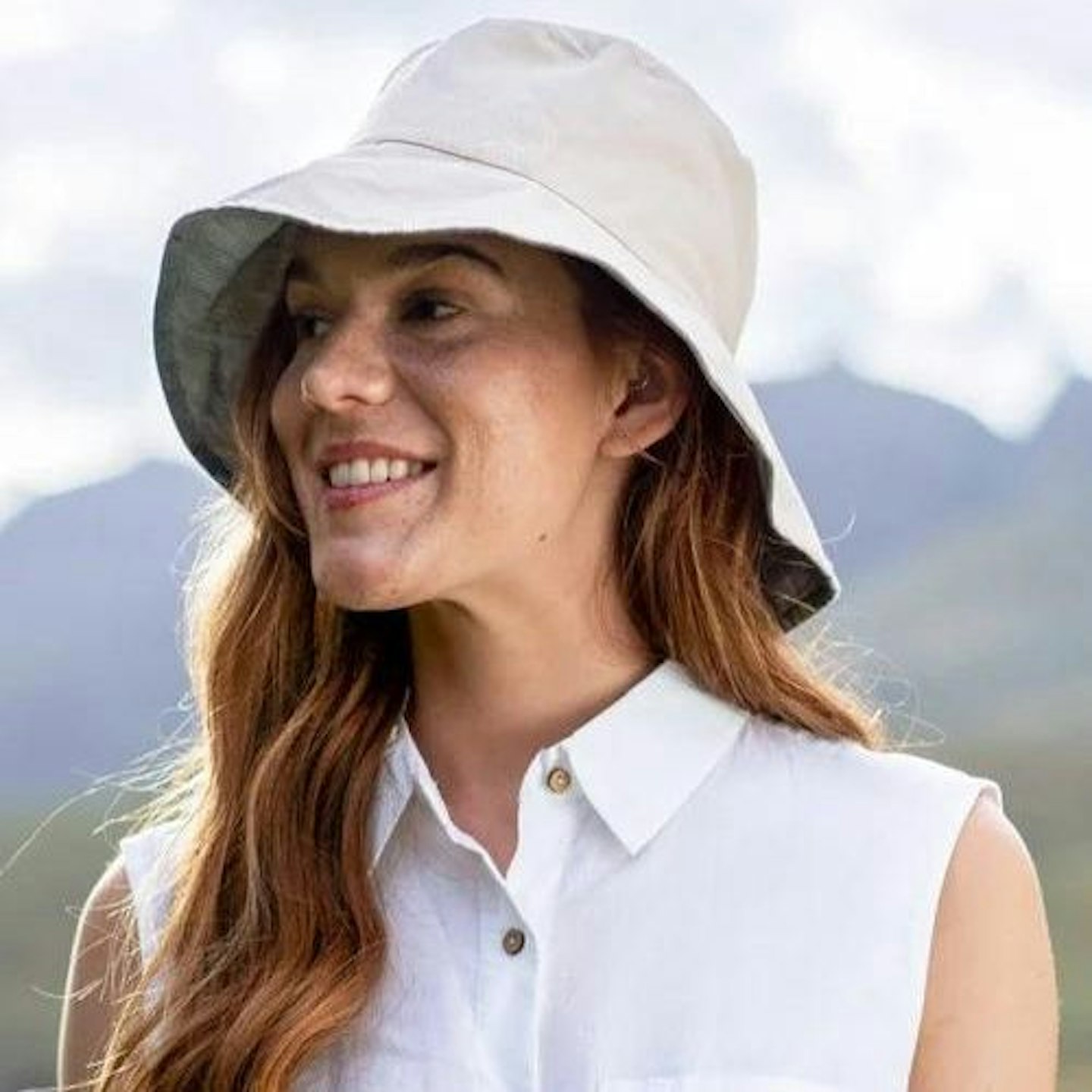 Reversible Plain Womens Bucket Hat