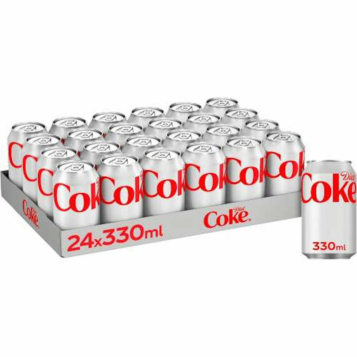 24 cans of Diet Coke
