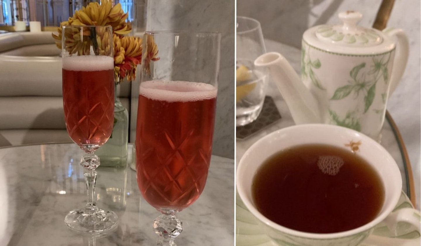 Royal Lancaster London Afternoon Tea drinks