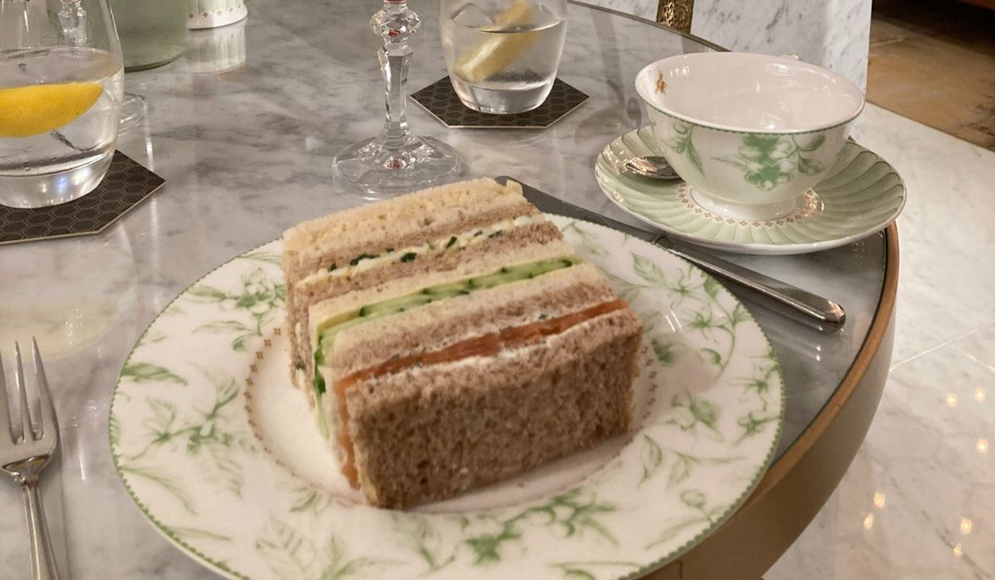 Royal Lancaster London Afternoon Tea sandwiches