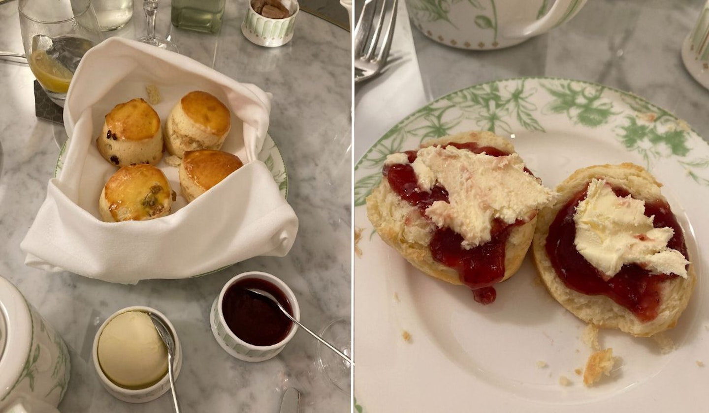 Royal Lancaster London Afternoon Tea scones