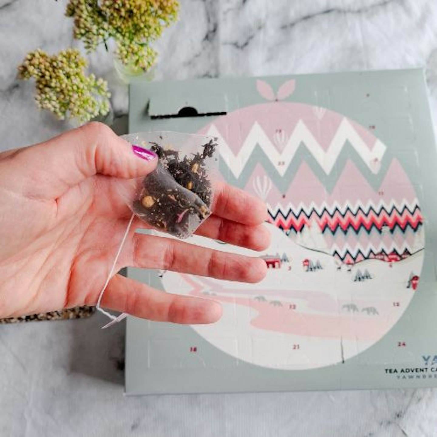 Yawn Tea Advent Calendar Tea Explorer Pyramid Bags