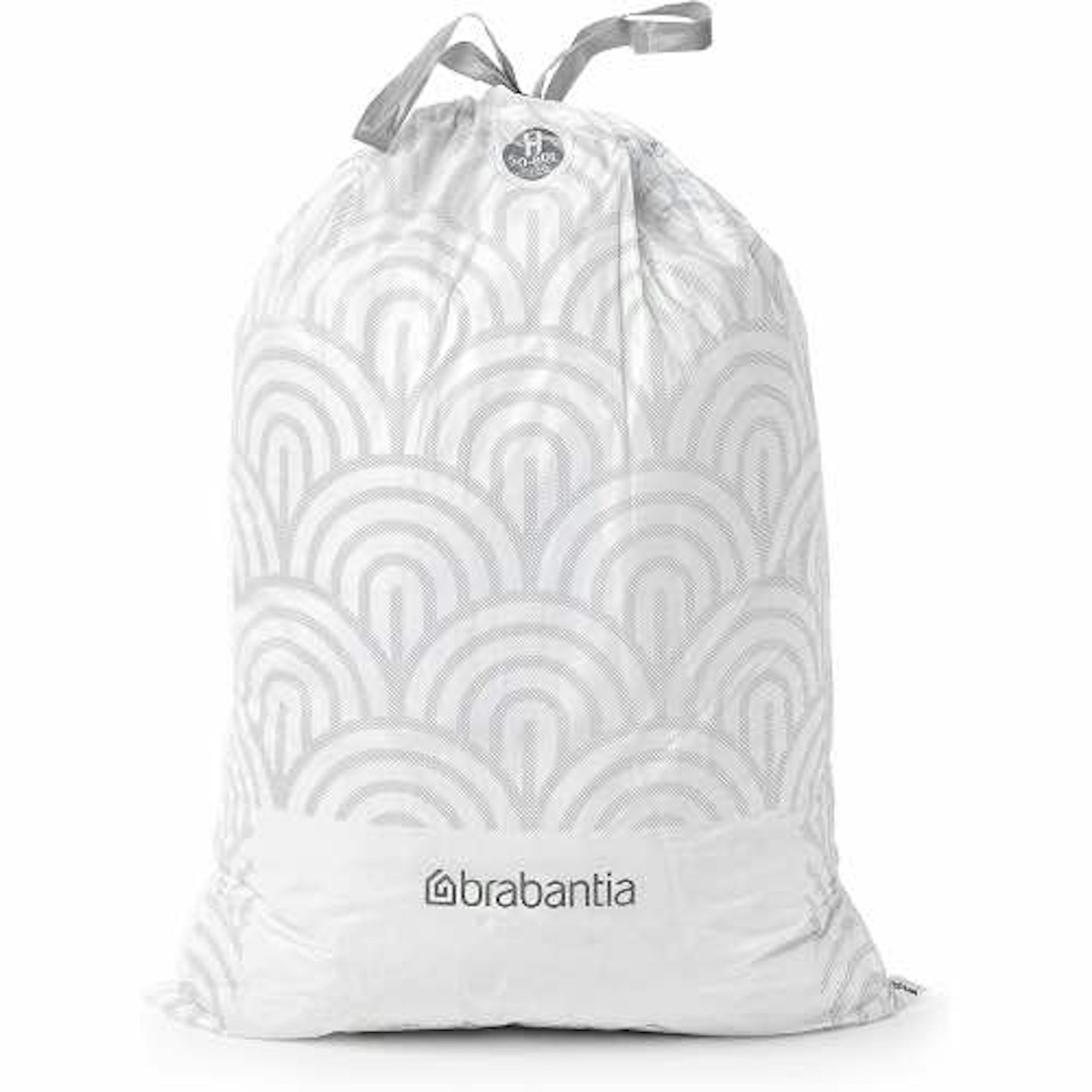 Brabantia bin liner with grey tie handle