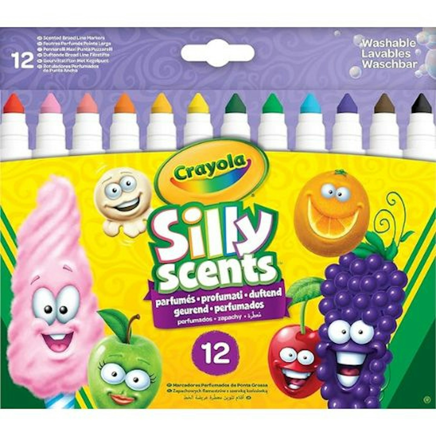 CRAYOLA Silly Scents Broadline Washable Markers