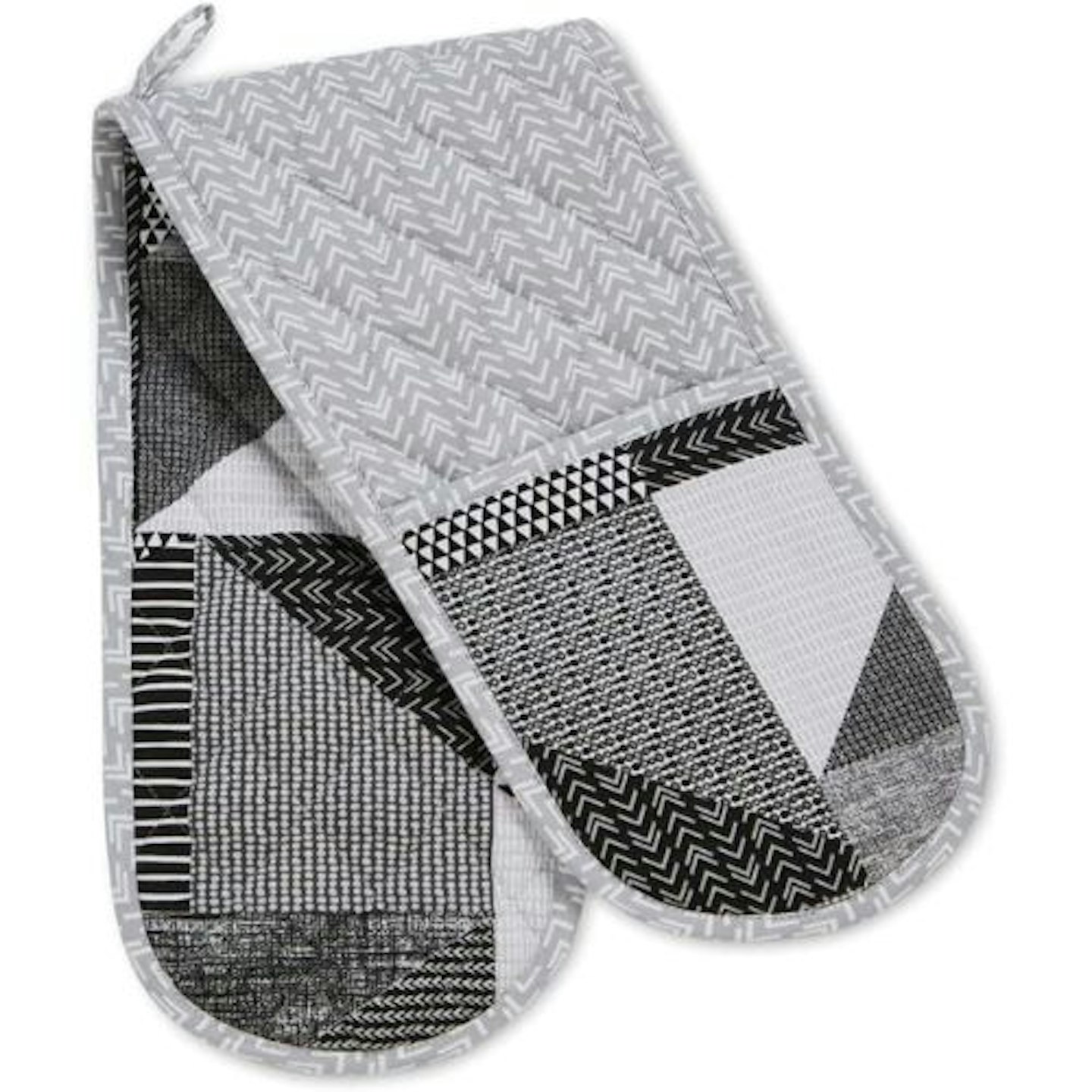 Catherine Lansfield Larsson Geo Double Oven Glove