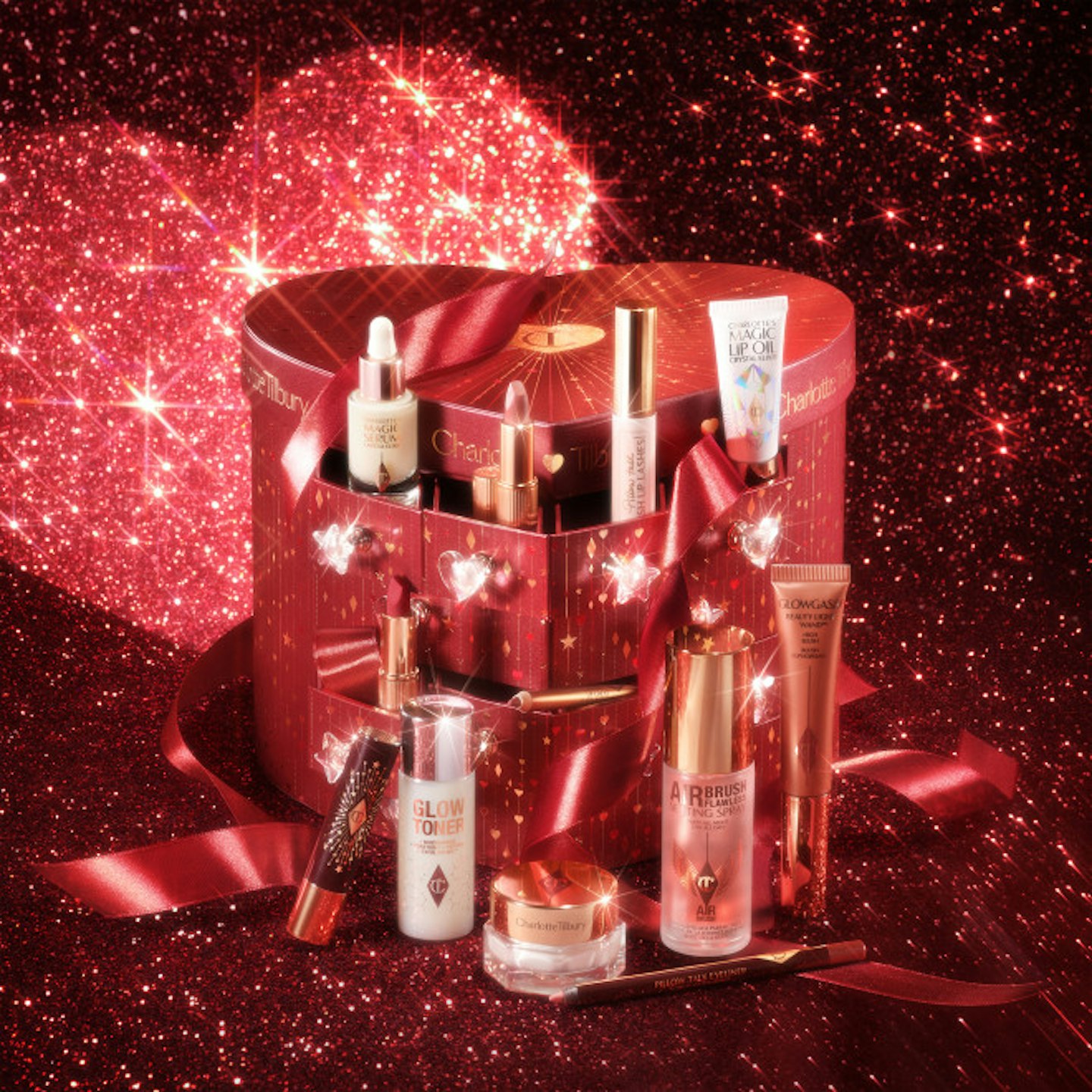 Charlotte's Beauty Treasure Chest of Love with the products it includes