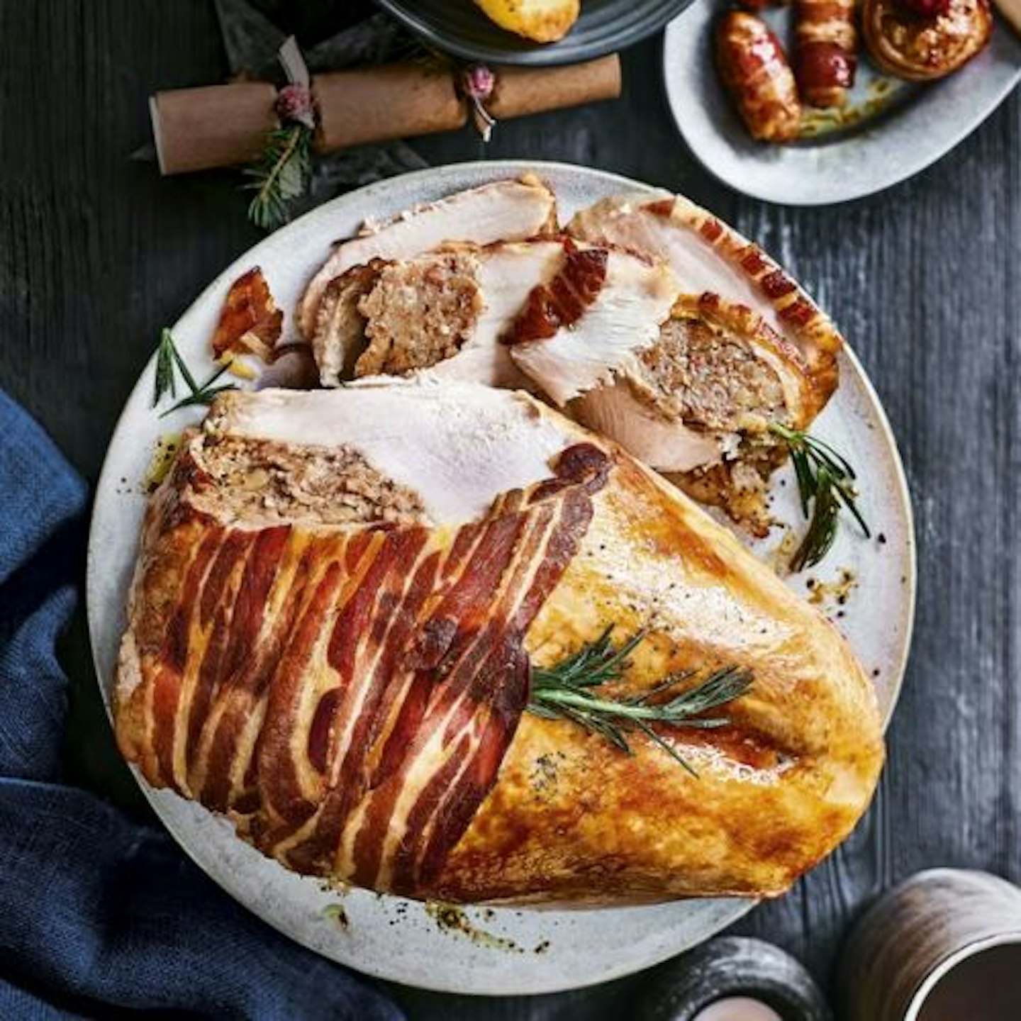 Collection British Free Range Stuffed Turkey Crown