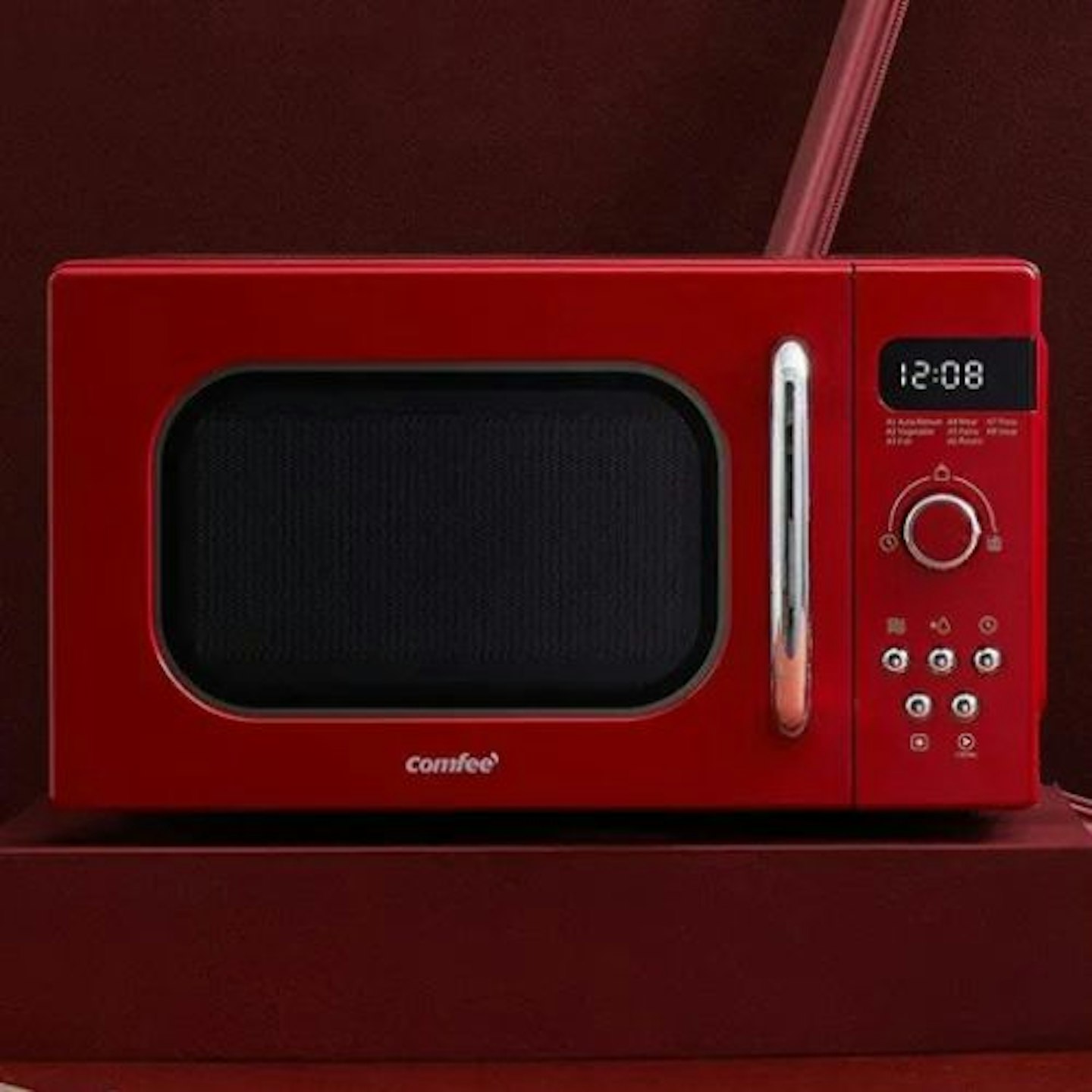 Comfee 800w 20L Retro Style Microwave Oven