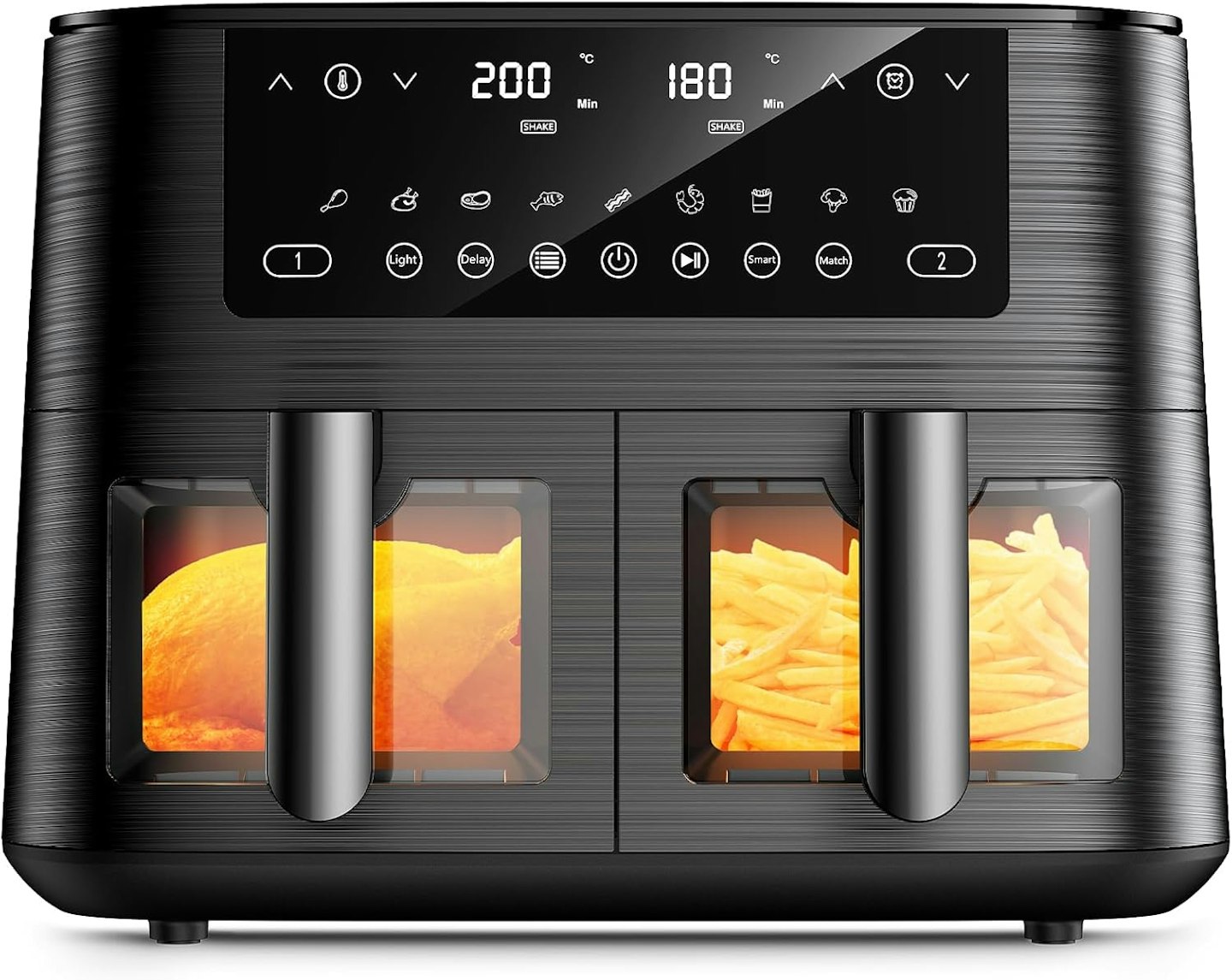 image of the Cookwise 9L Dual Air Fryer with Visual Window