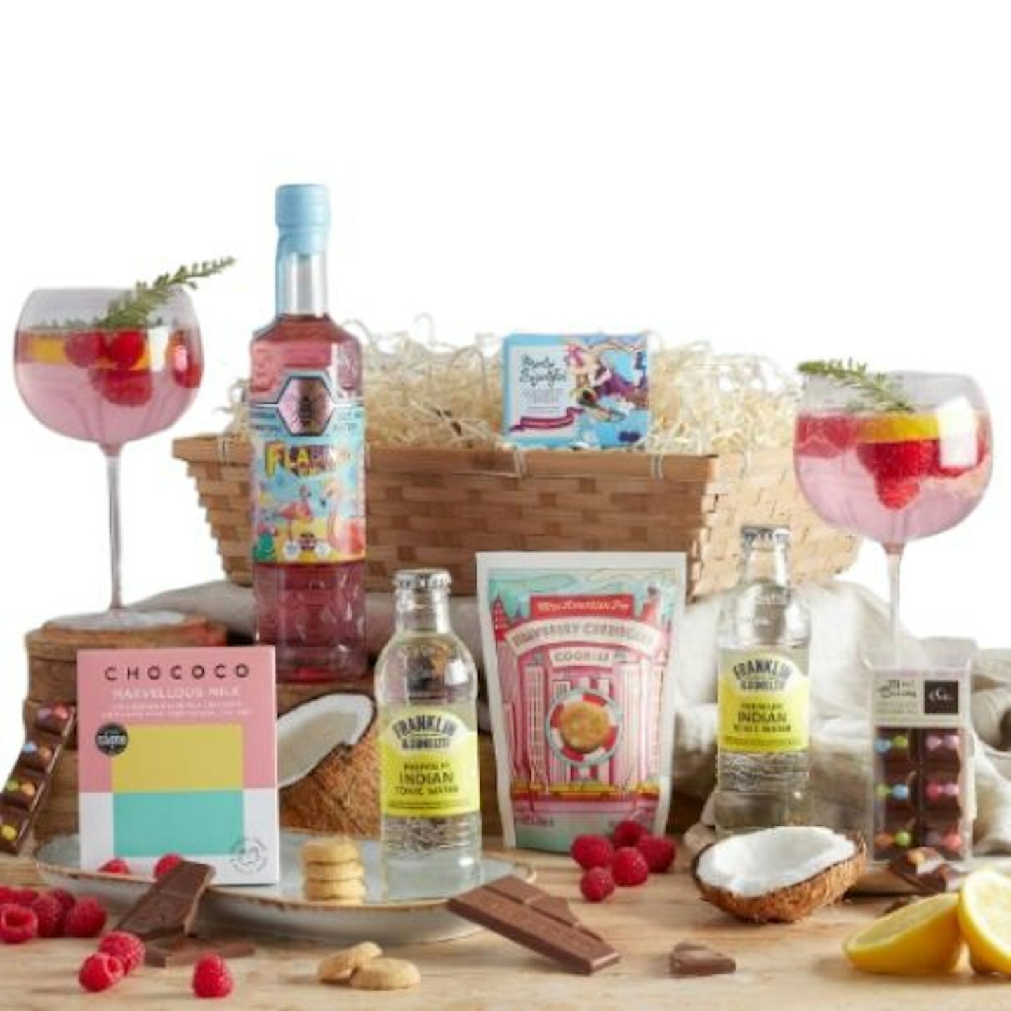 Flagingo Pink Gin Hamper