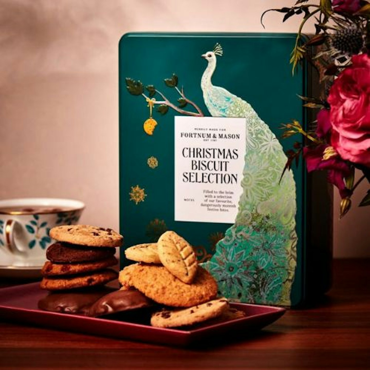 Fortum & Mason Christmas Biscuit Selection Tin