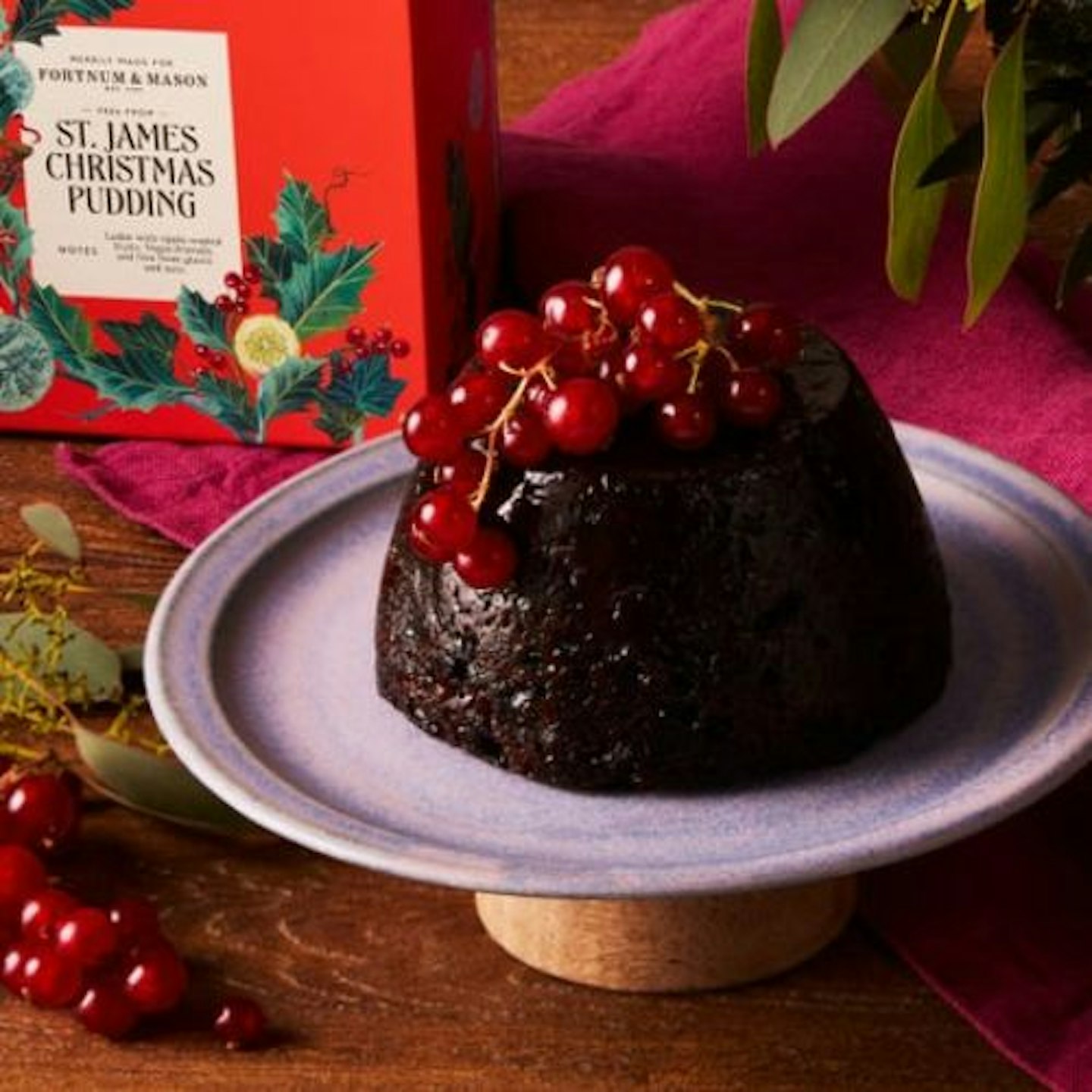 Gluten-Free & Vegan St. James Christmas Pudding