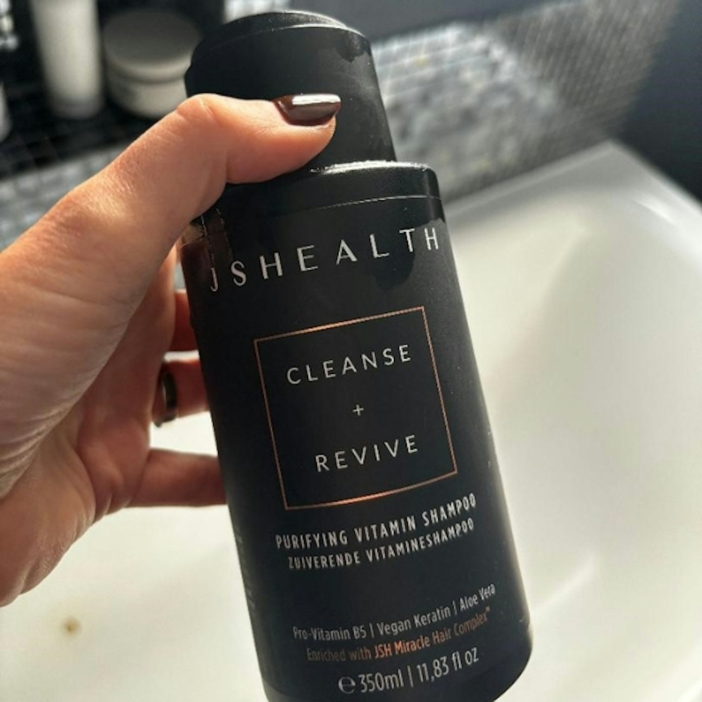 JSHealth Purifying Vitamin Shampoo Cleanse + Revive