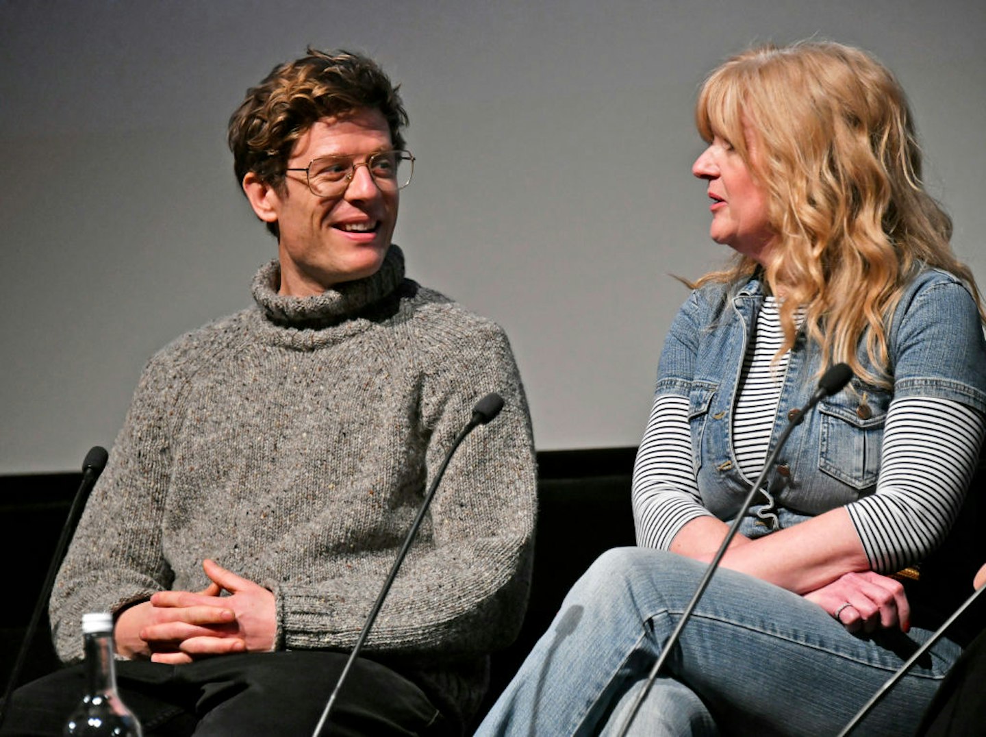 James Norton and Siobhan Finneran attend a screening of the BBC Drama "Happy Valley" Series 3