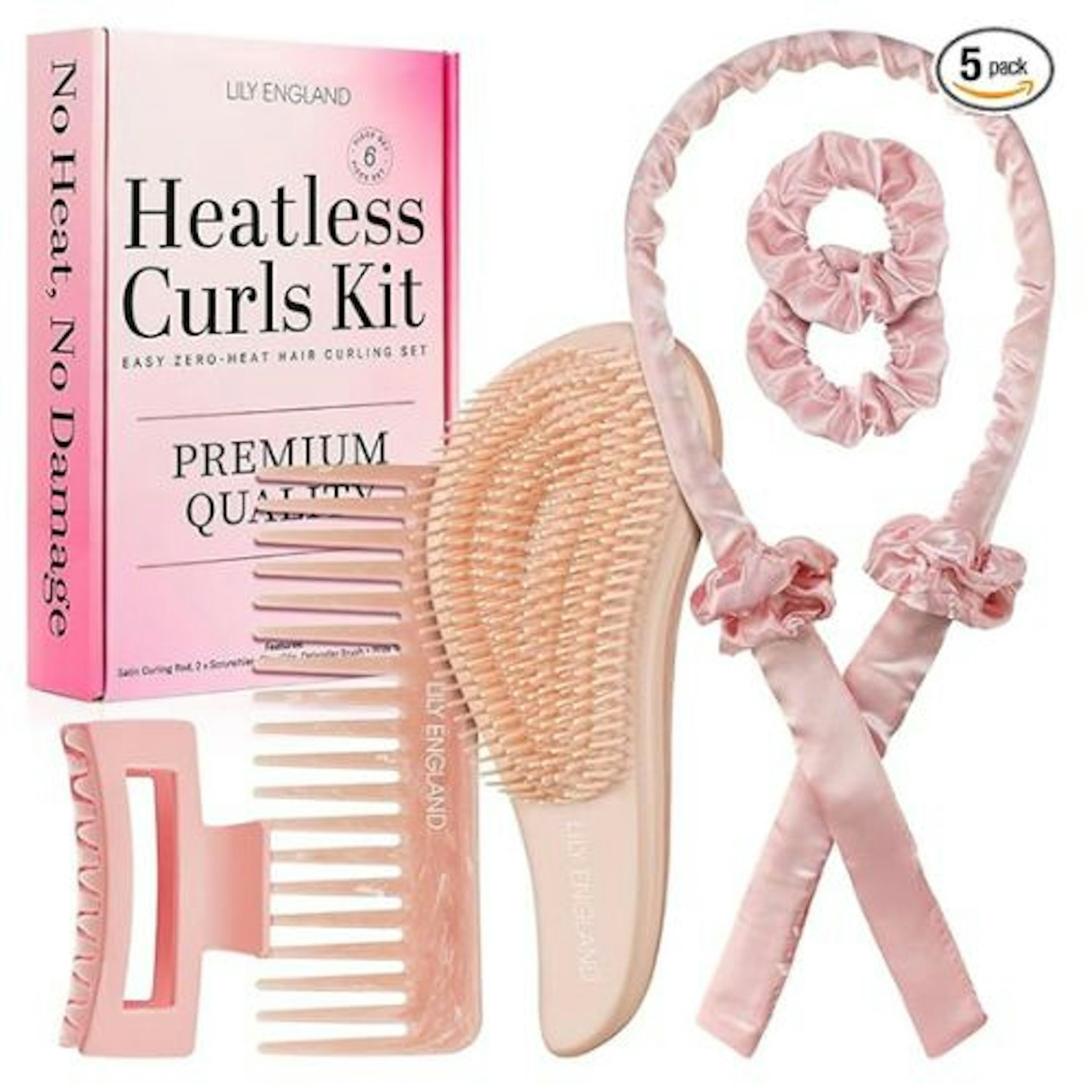 Lily England Heatless Curlers Gift Set