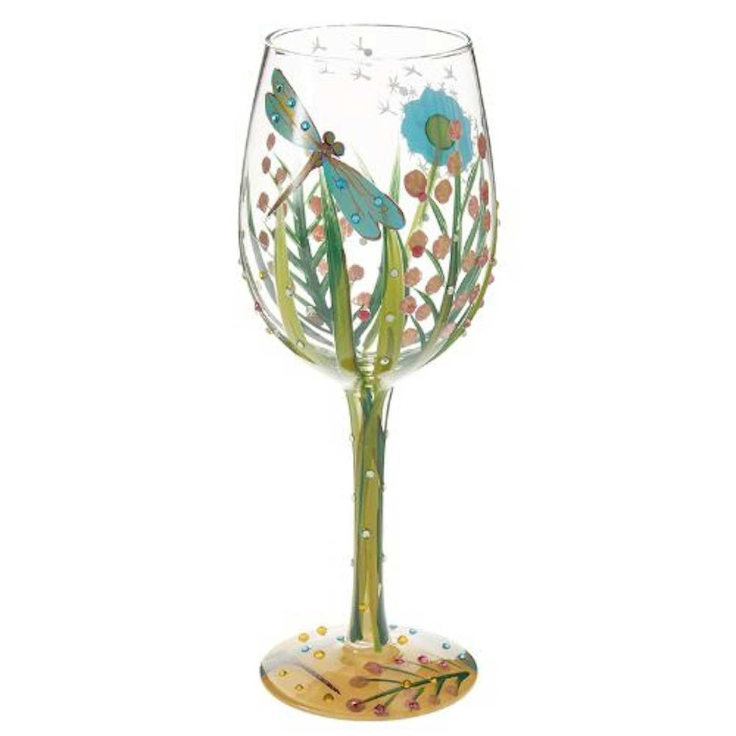 Lolita Dragonfly Wine Glass