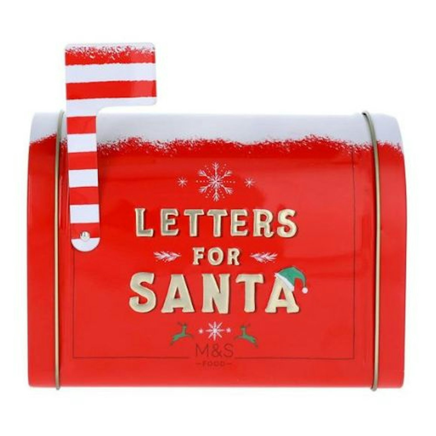 M&S Letters for Santa Cookie Tin