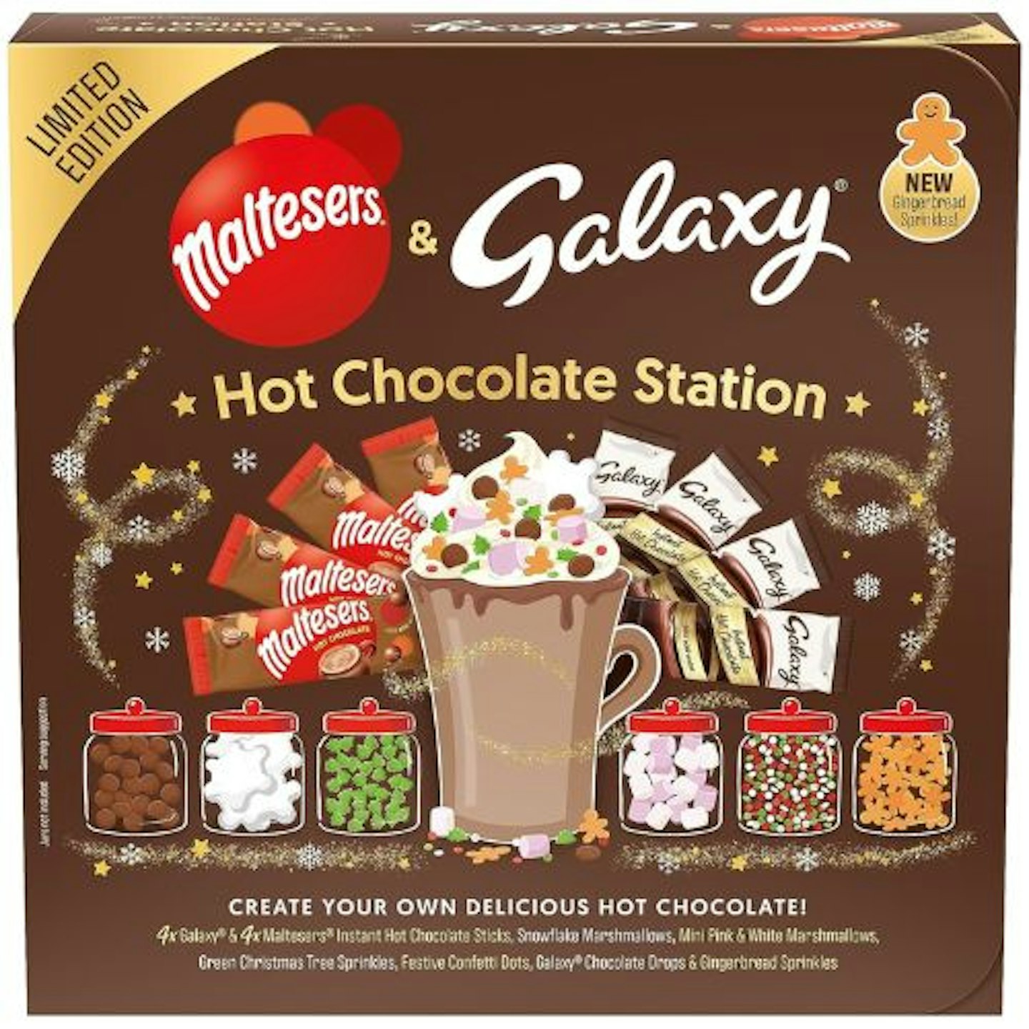 Maltesers & Galaxy Hot Chocolate Station