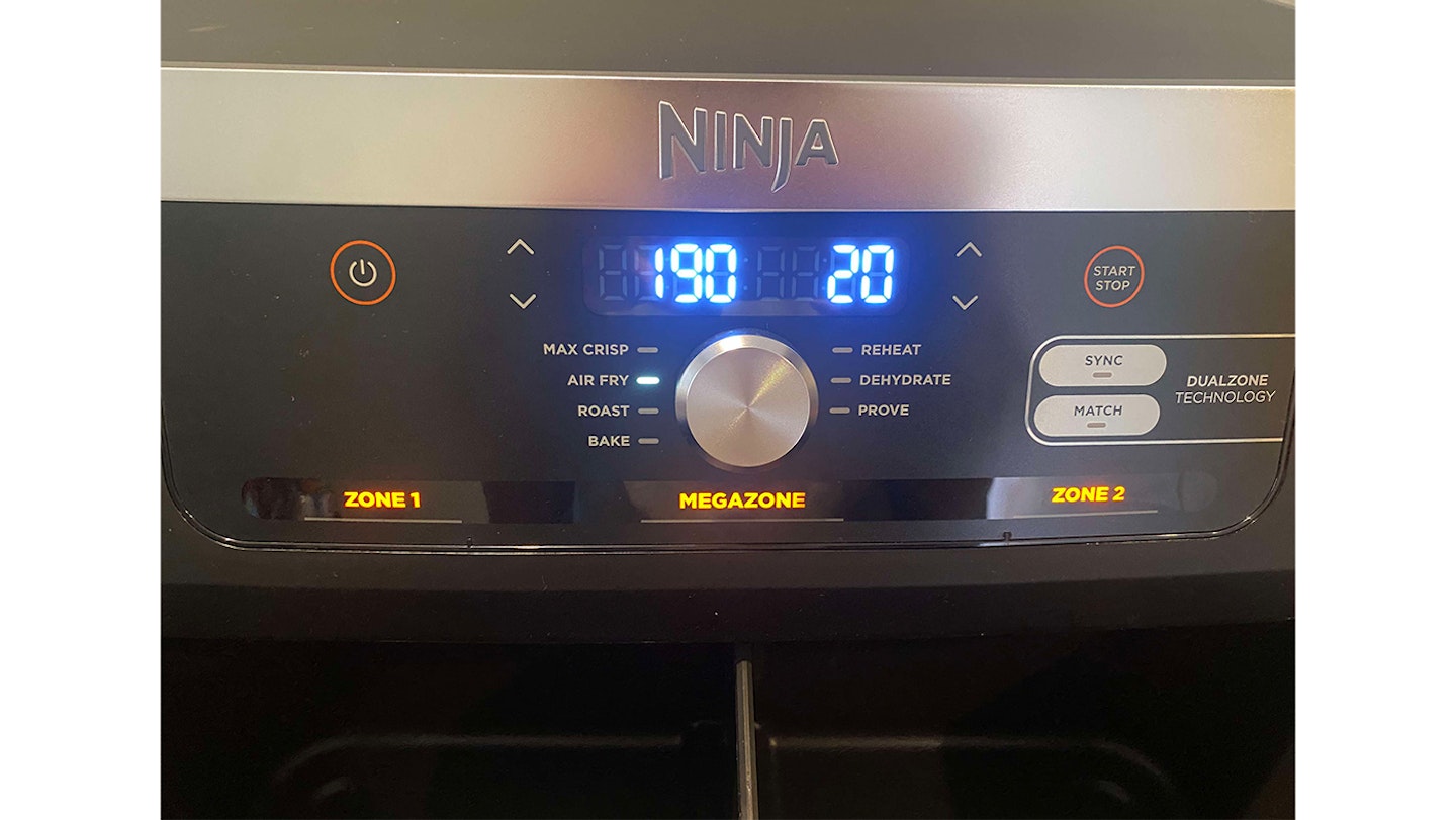 Ninja Air Fryer FlexDrawer buttons