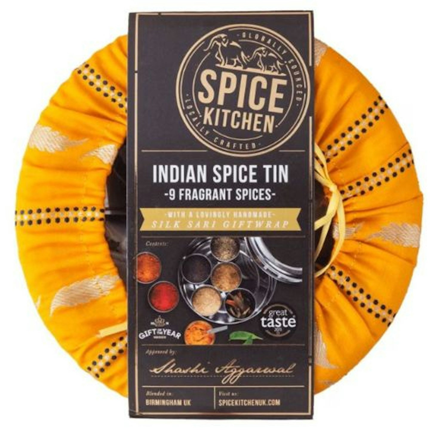 Oxfam Shop Indian Spice Tin