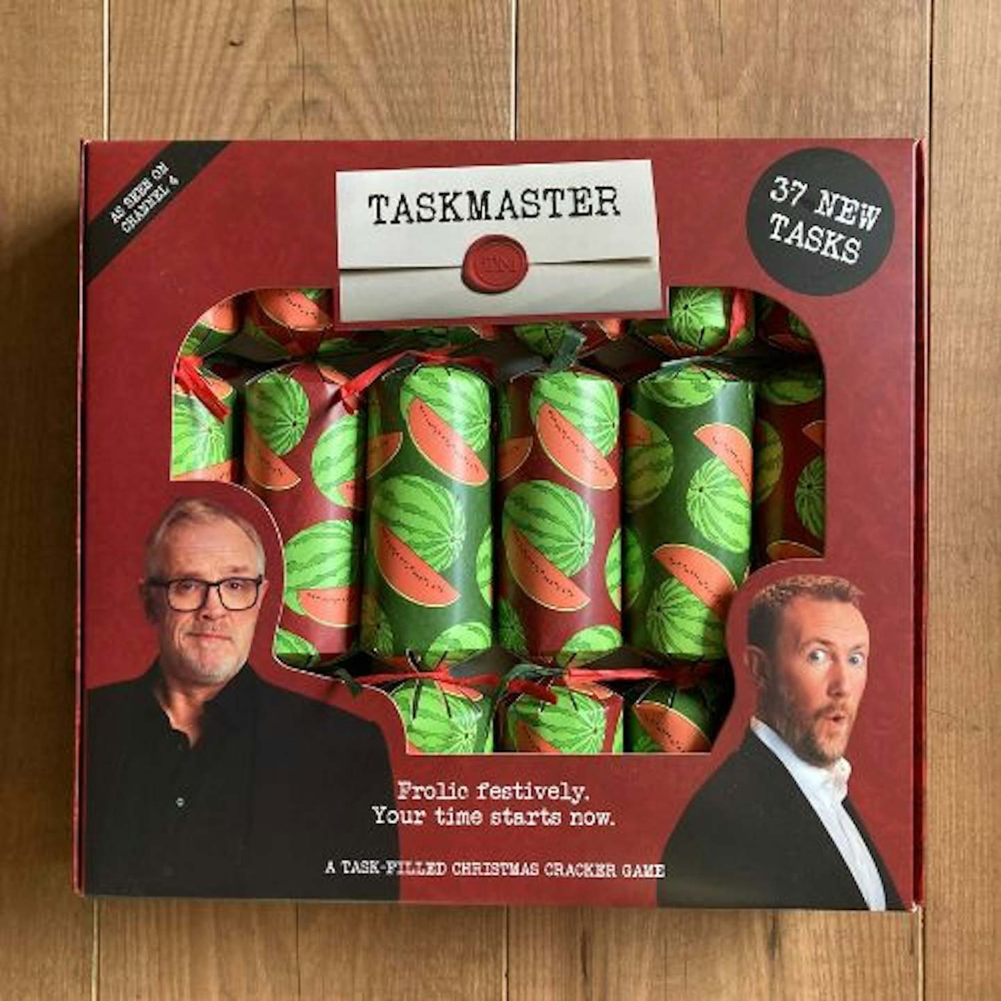 Taskmaster Christmas Crackers