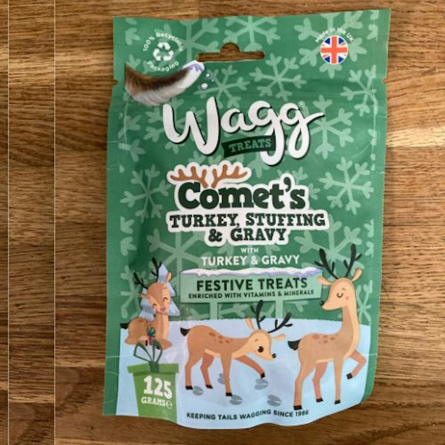 Wagg Comet's Turkey Stuffing and Gravy Festive Dog Treats