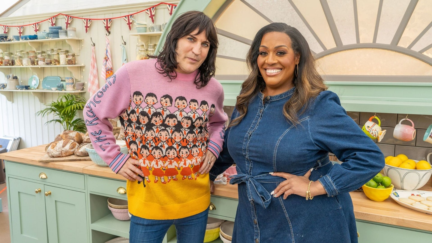 The Great British Bake Off - Series 15, Week 2 - Noel and Alison in the tent