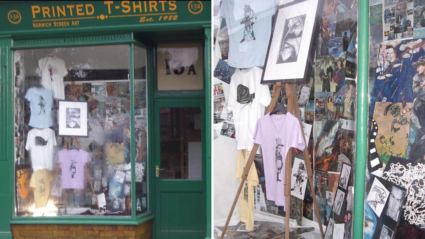 Natalie Knowles' art and design, in 2006 was featured in a printed t-shirt shop