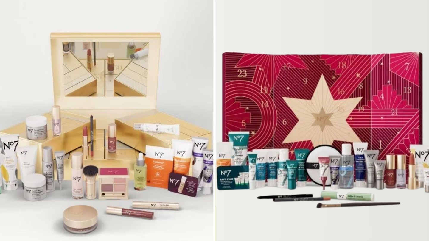 no7 beauty cosmetics and skincare Advent calendars 2024