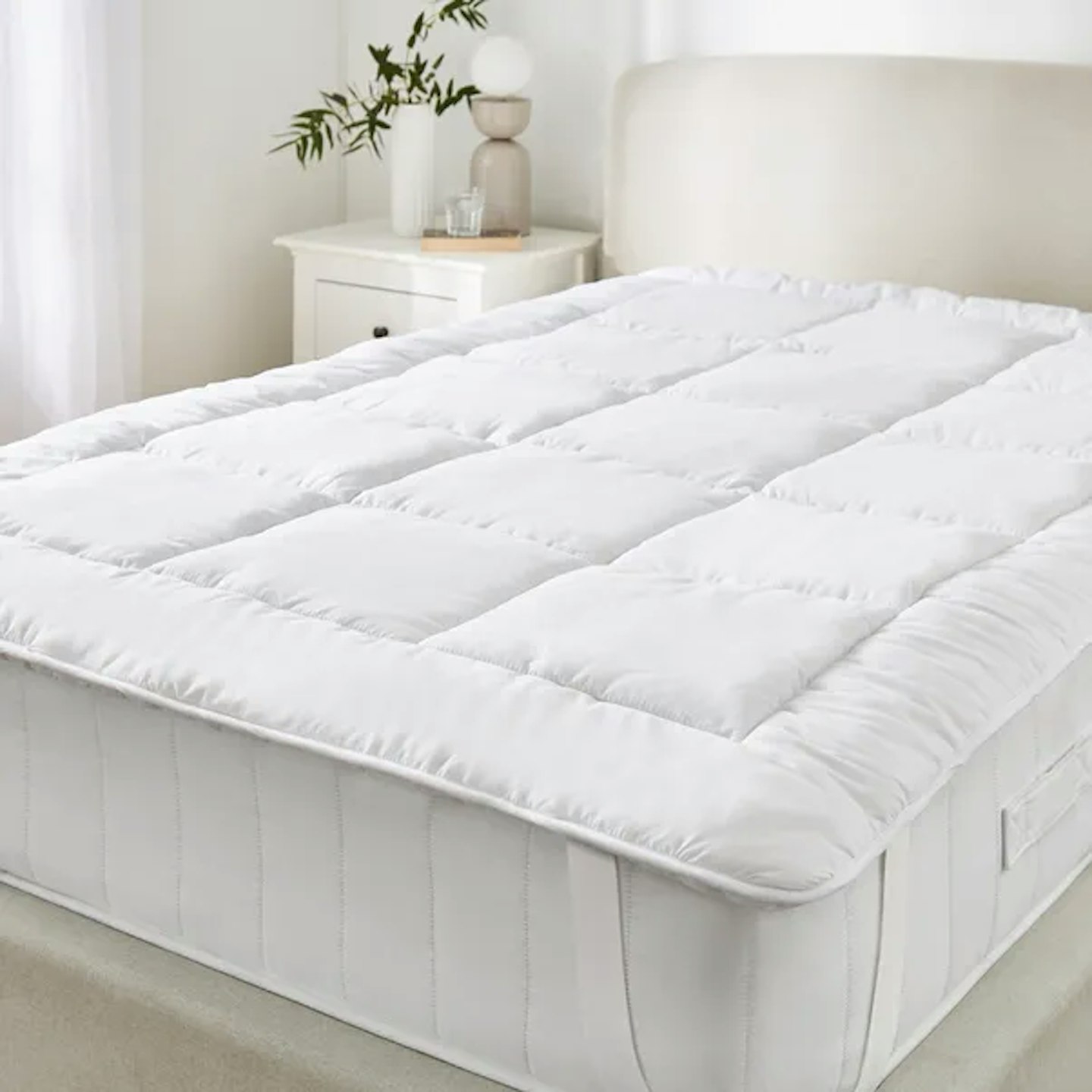 Supersoft Heavy Fill Mattress Topper, King Size