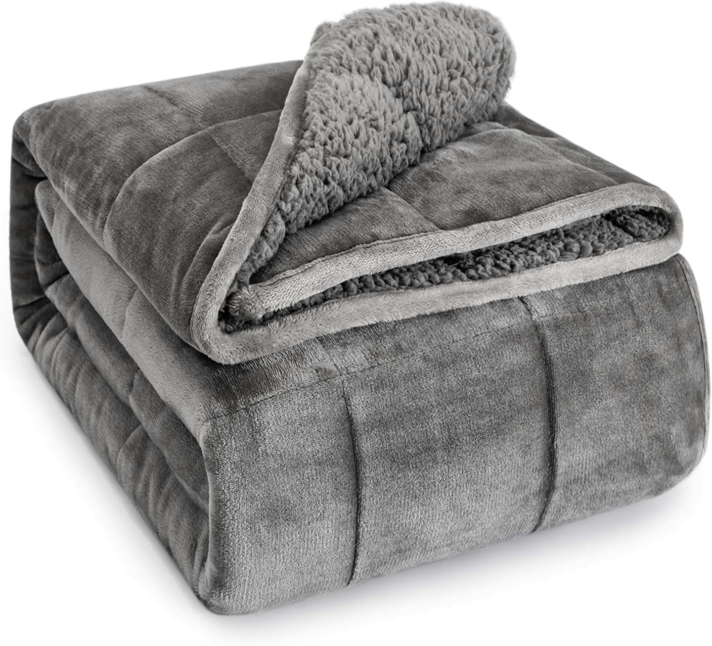 BUZIO Weighted Sherpa Blanket,