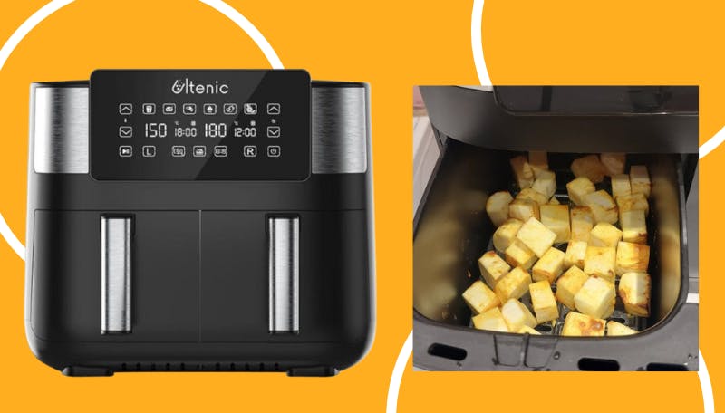 Critique Ultenic K20 friteuse sans huile Air Fryer noire de 7,6 litres