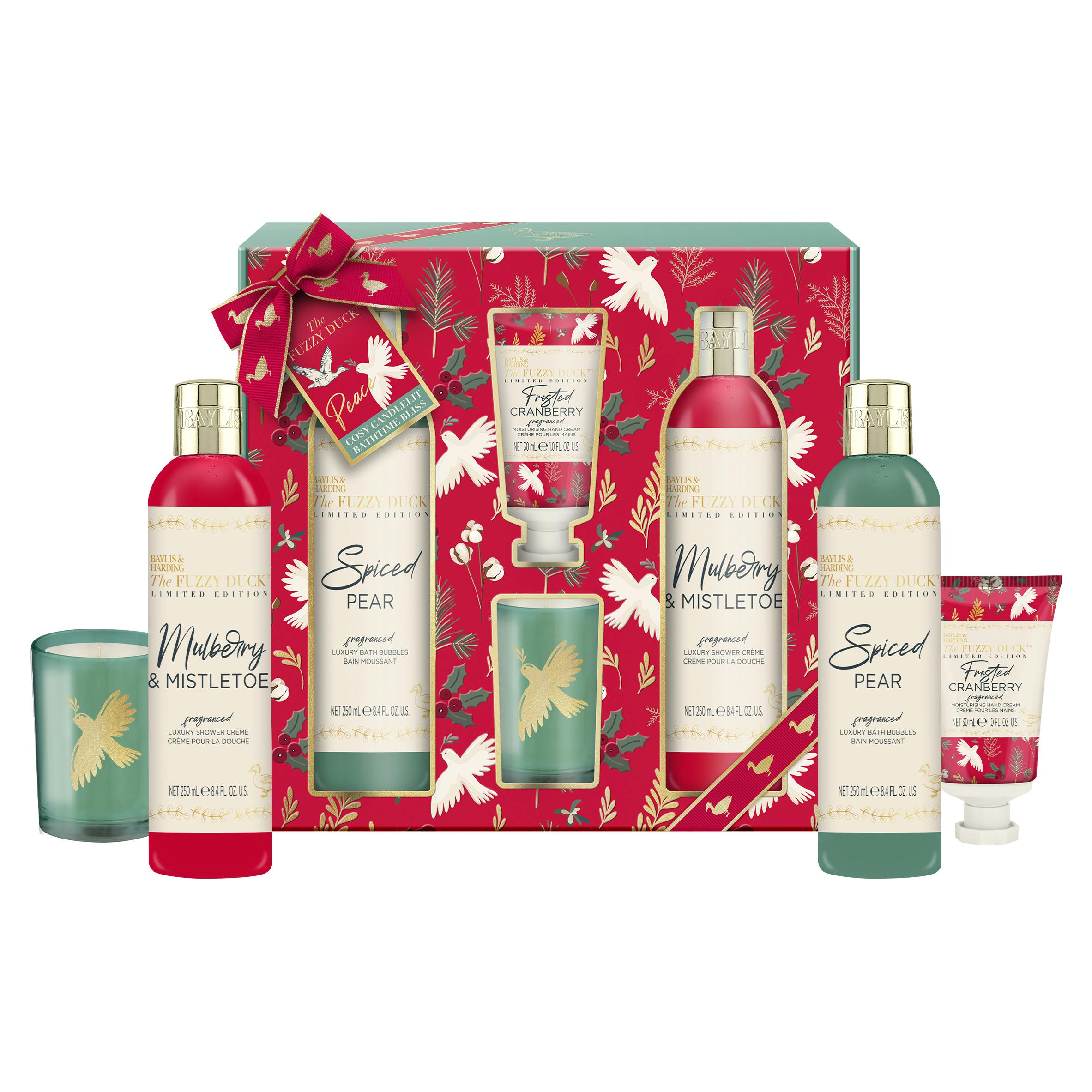 baylis and harding hamper - candle and bath set